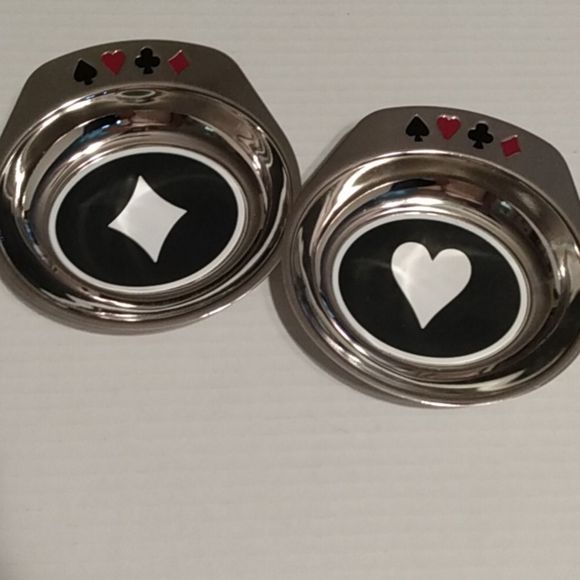 Casino Ash Trays Set of 2 Never Used. - Picture 1 of 4